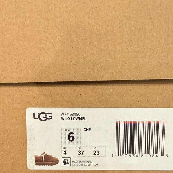 UGG Tan Sneakers with Cream Laces - Picture 7 of 7